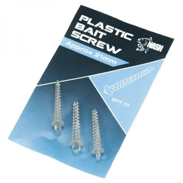 Nash Tackle Plastic Bait Screws 21mm Laatste Kans