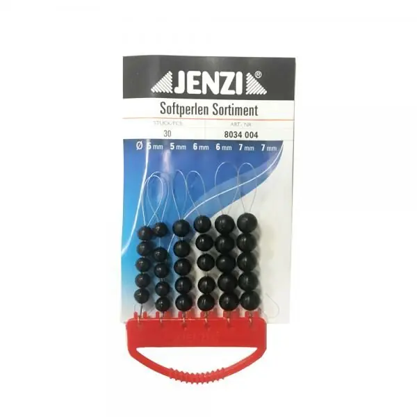 Jenzi Soft Stoppers Rond Zwart Aanbieding