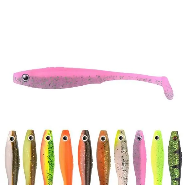 Spro Iris Popeye 120 Shad UV UV Mojito Uitverkoop
