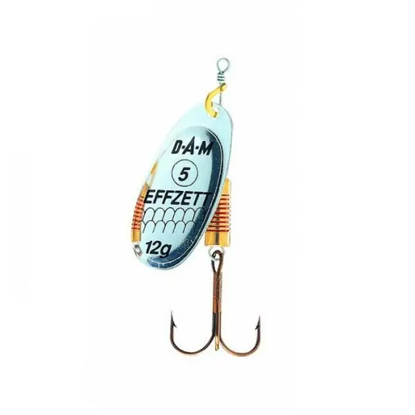 Beperkt Aanbod Dam Effzett Standard Spinner Silver 2 4g