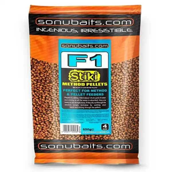 Beperkt Aanbod Sonubaits F1 Stiki Method Pellets 650g 4mm