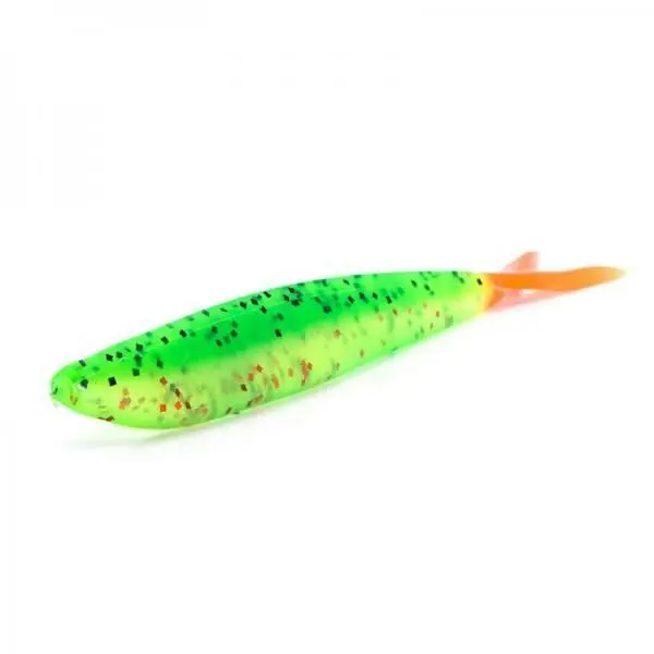 Lunkercity Fin-S Fish 4inch Glow Chartreuse Tail Direct Verzonden