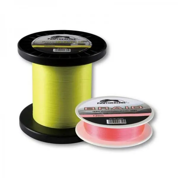 Veilige Betaling Pantherline Palabraid UL 120m 0.04mm 3.4kg Yellow