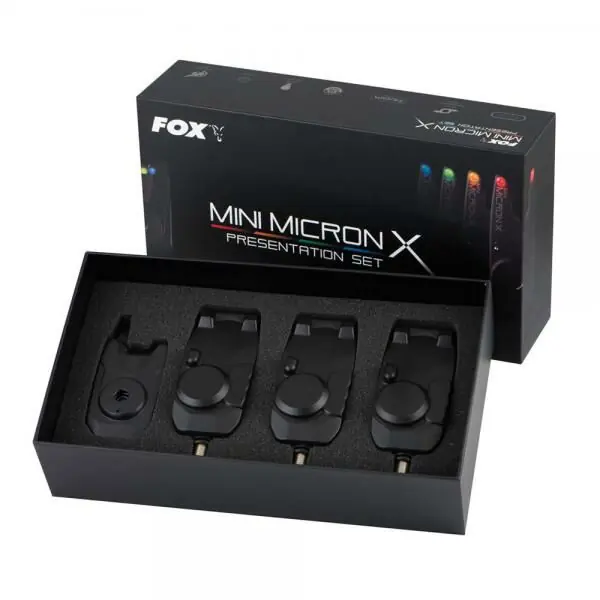 Fox Mini Micron X 3 Rod Set Gecertificeerd