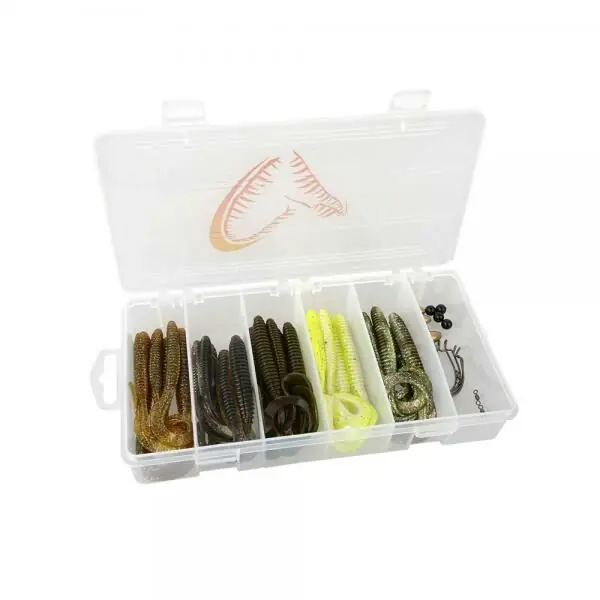 Must-Have Savage Gear Rib Worm 47-delige Kit