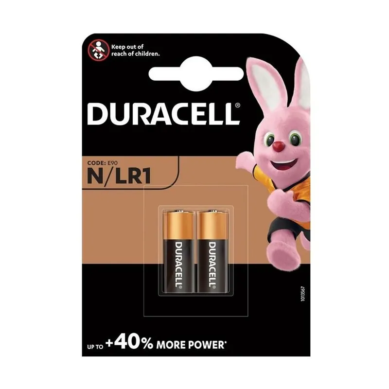 Beperkte Voorraad Duracell LR1 MN9100 1.5V 2 Stuks