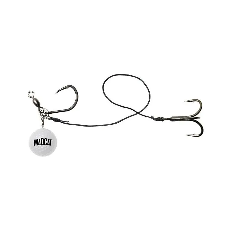 Bestel Nu Madcat Golf Ball Snap-On Vertiball Rig 25cm 140g 8/0+3/0