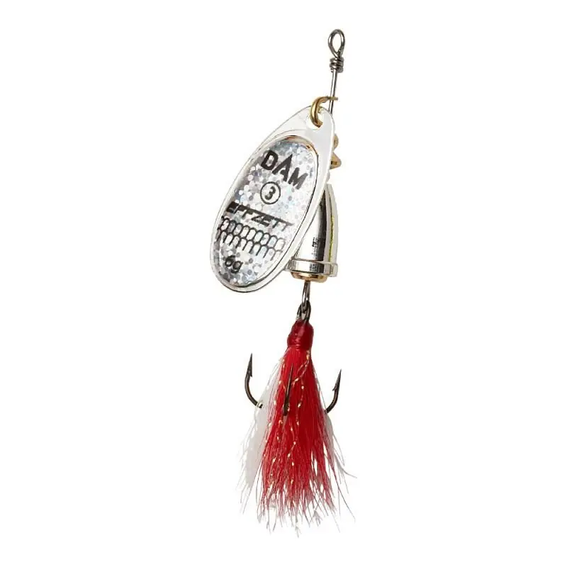 Nu Kopen Dam Effzett Executor Dressed Spinner Reflex Silver 4 8g