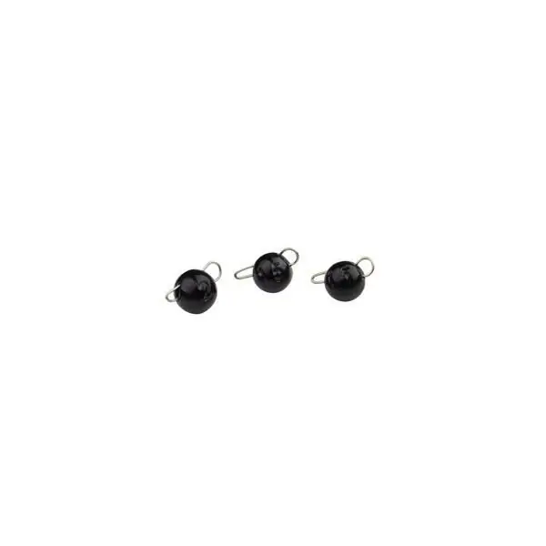 Trout Master Tungsten Bottom Jigs Black 3st. 2.0g Rechtstreeks Van De Fabrikant