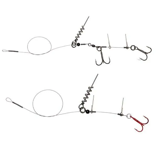 Koop Online Savage Gear Linethru Corkscrew Rig 2 / 30cm / 22kg / 2st.