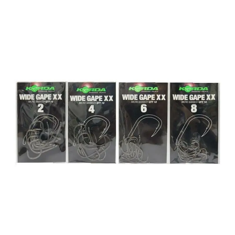 Korda Wide Gape XX Hook Size 8 Lage Prijs