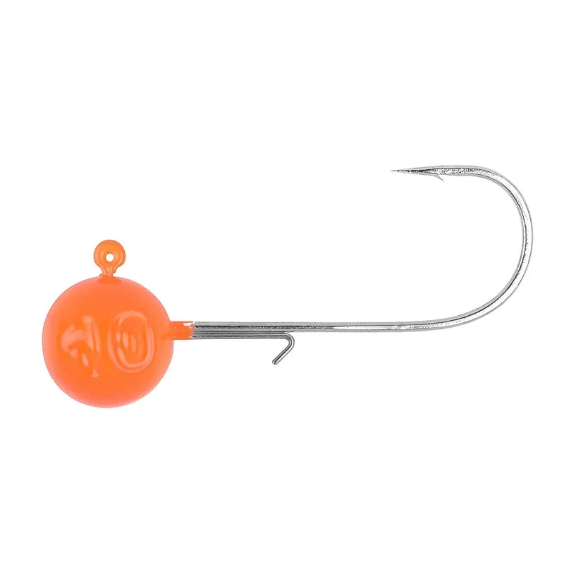 Meest Verkocht Spro Round Jig Head Orange 3st. Size 23g/3st.