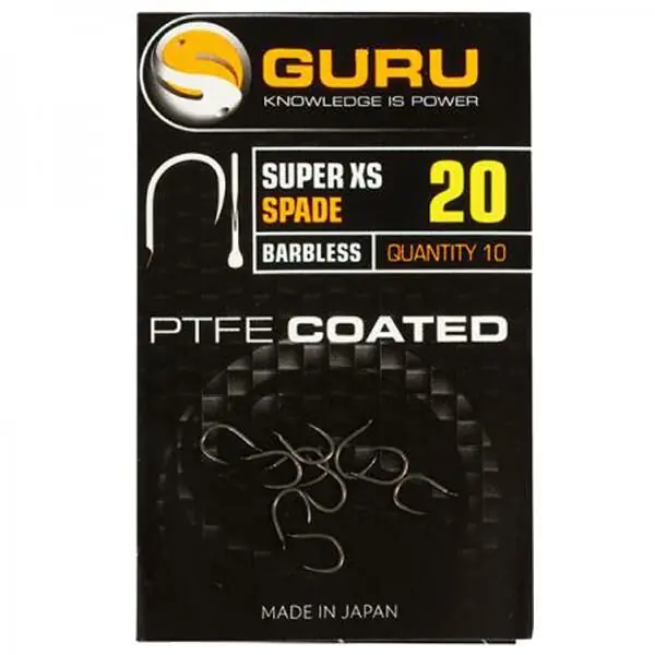 Guru Super XS Spade Barbless Size 18 Laatste Kans
