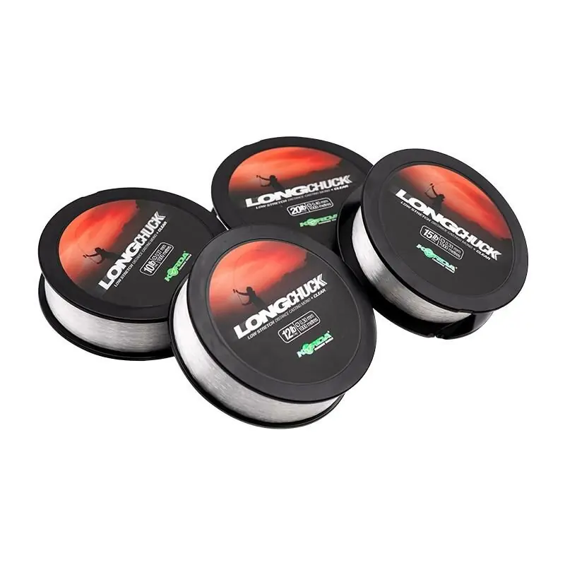 Korda LongChuck Clear 1000m 12lb/0.30mm Betrouwbaar