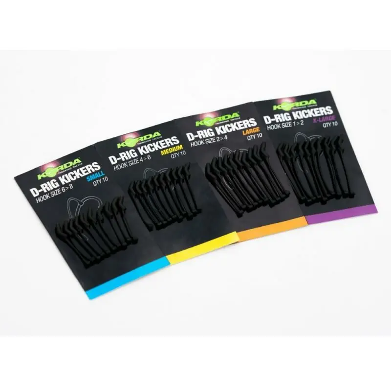 Nieuw Korda D-Rig Kickers Green Medium - Hook Size 4>6