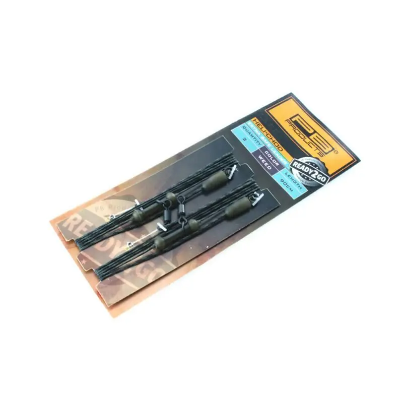 PB Products R2G Heli-Chod Downforce Extra Safe Leader 90cm 2pcs Weed Weed Nieuw