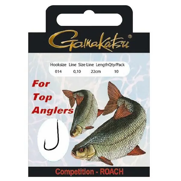 Merkproduct Gamakatsu BKS-1010R Roach 22cm Size 18/0.10mm