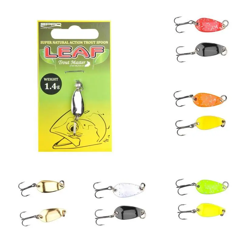 Hoge Kwaliteit Spro Trout Master Leaf Orange/Yellow