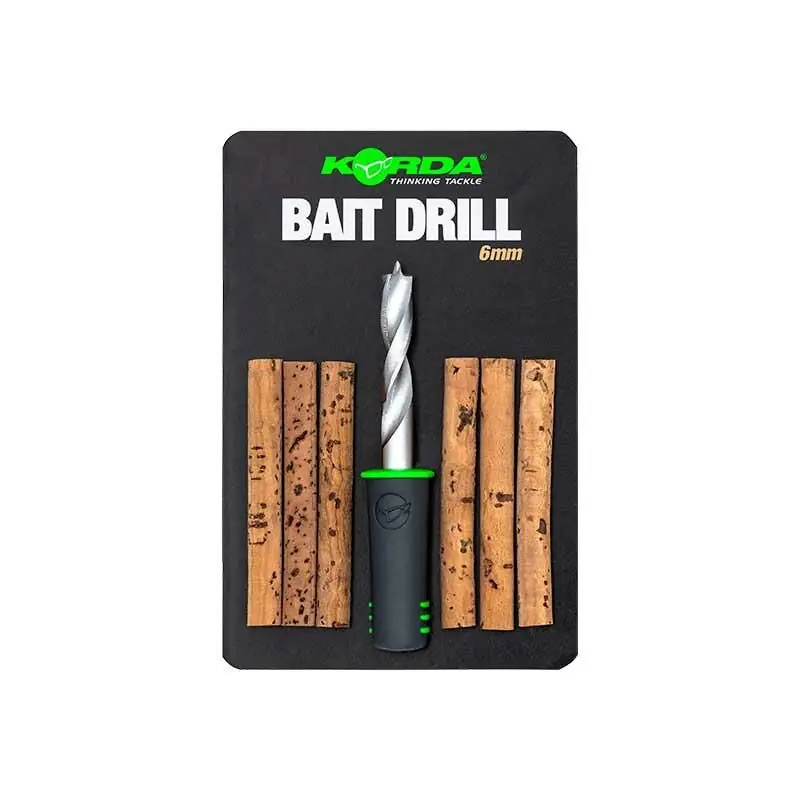 Actieprijs Korda Bait Drill 6mm met Kurk