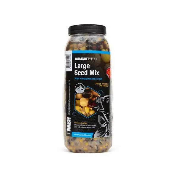 Flitsaanbieding Nash Large Seed Mix 0.5L