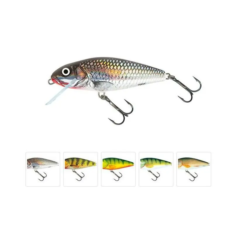 Direct Verzonden Salmo Perch 8cm Floating Hot Perch