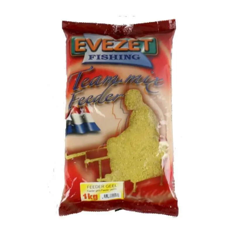 Goedkoop Evezet Team Mix Feeder Geel 1kg
