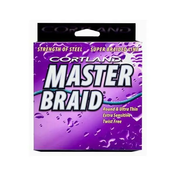Gereduceerde Prijs Cortland Master Braid 137m 0.16mm 4.5kg