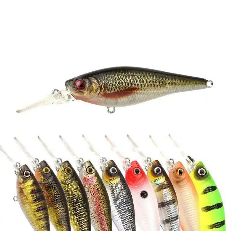 Spro Ikiru Shad 70 Long Lip Firetiger Laatste Kans