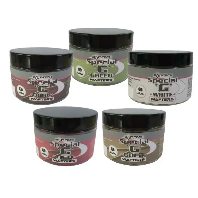 Bait-Tech Special G Dumbell Wafters 8mm Red Koopje
