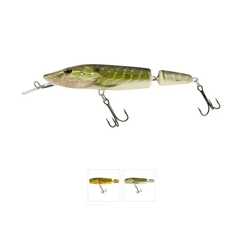 Nieuw Salmo Pike Jointed Deep Runner 11cm Hot Pike