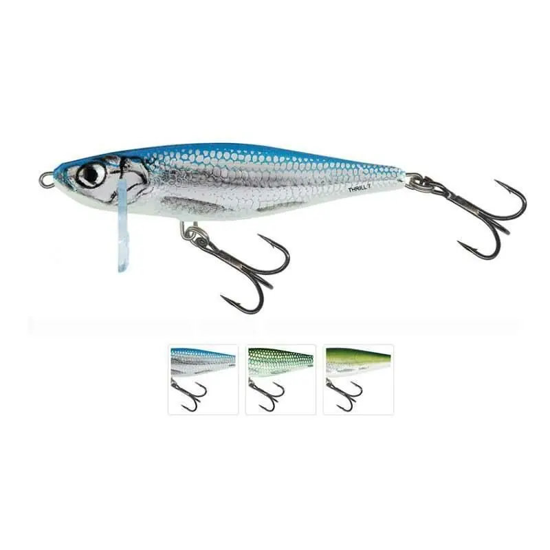 Salmo Thrill Sinking 4cm Olive Bleak Snelle Levering