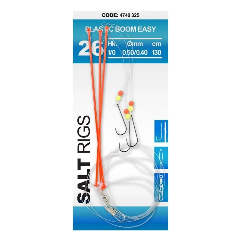 Spro Salt Rig #26 130cm Plastic Boom Easy 1/0 Hoge Kwaliteit