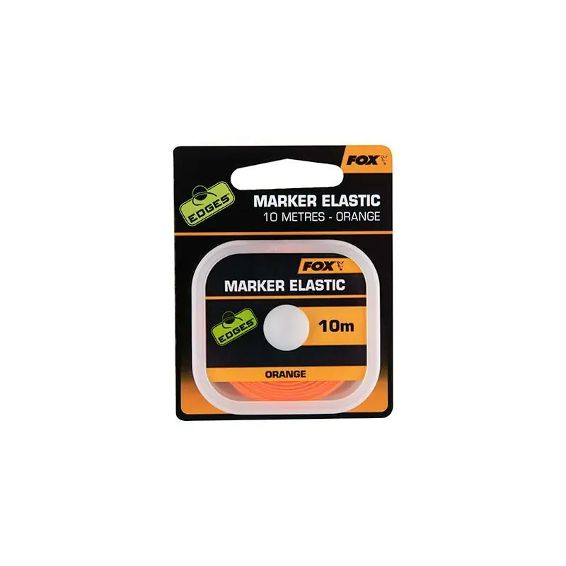 Fox Edges Marker Elastic Orange 10m Shop Nu