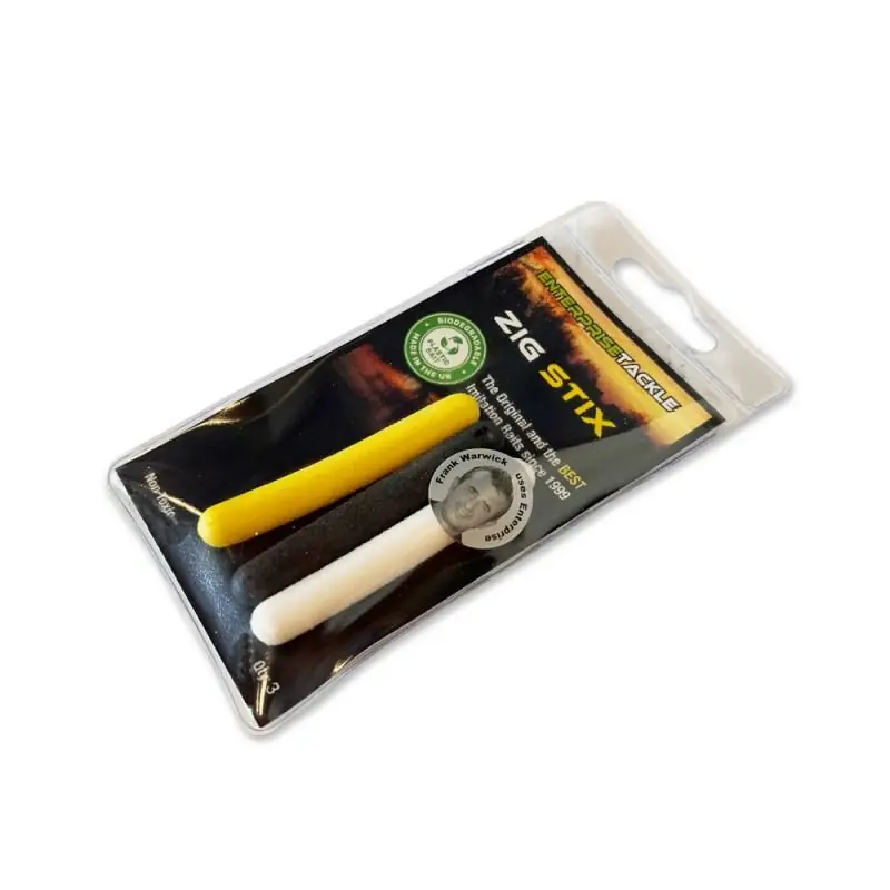 Betaalbaar Enterprise Tackle Zig Stix White, Black, Yellow