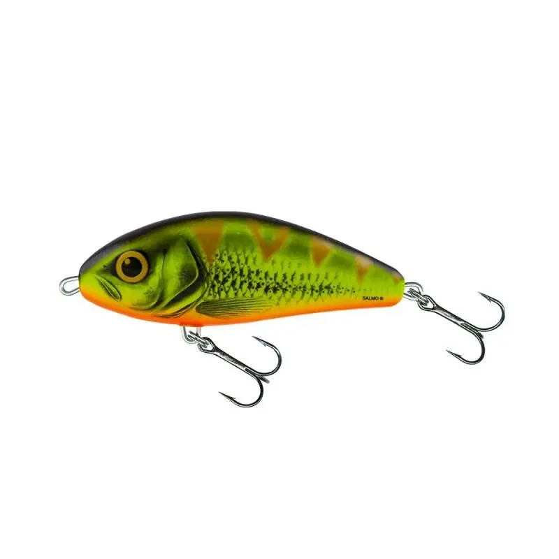 Salmo Sinking Rattlin Slider 15cm Supernatural Hot Perch Voordeelprijs
