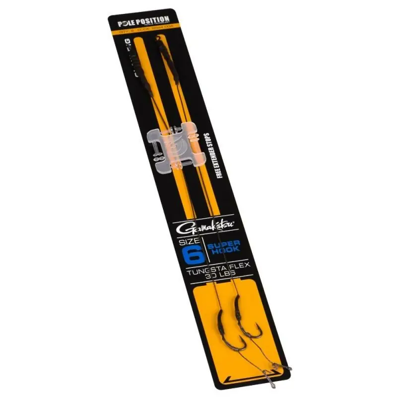 Pole Position Claw Rig Super Hook Size 6 Snelle Levering