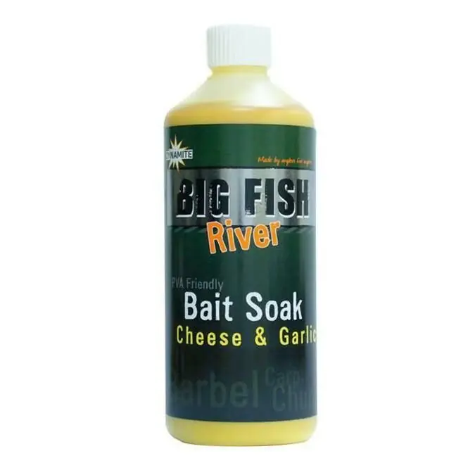 Bestel Nu Dynamite Baits Big Fish River Bait Soak Cheese & Garlic