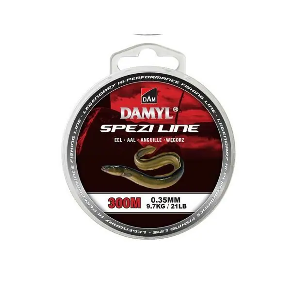 Dam Spezi Line Eel Brown 300m 0.35mm 9.7kg Tijdelijk Beschikbaar