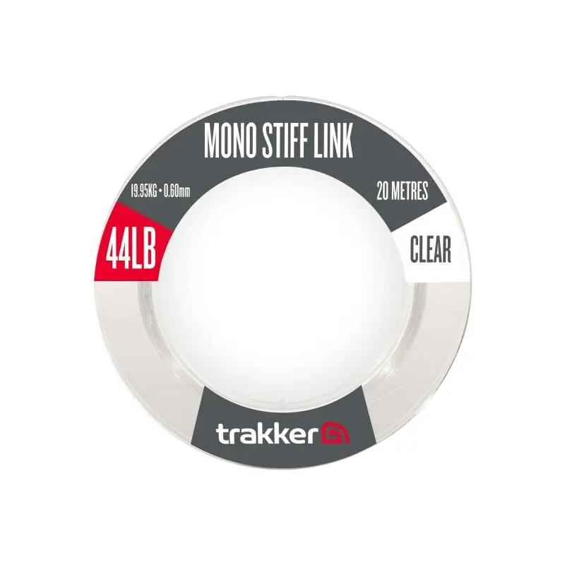 Trakker Mono Stiff Link Clear 57lb - 25.85kg - 0.7mm Express Levering
