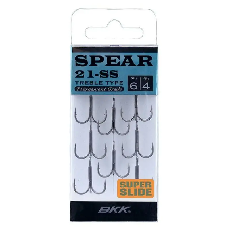 BKK Spear-21 SS Treble Hooks Size 3/0 Hete Deal