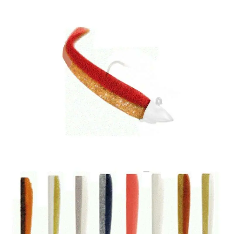 Illex Nitro Soft Jerk Lightning 70 Red B/G Direct Verzonden