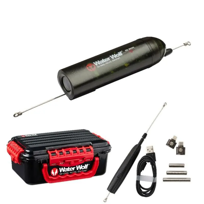 Voordeelprijs Water Wolf 2K Wifi Underwater Camera