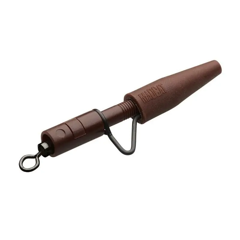 Madcat Safety Lead Clip XXL Brown Finale Uitverkoop