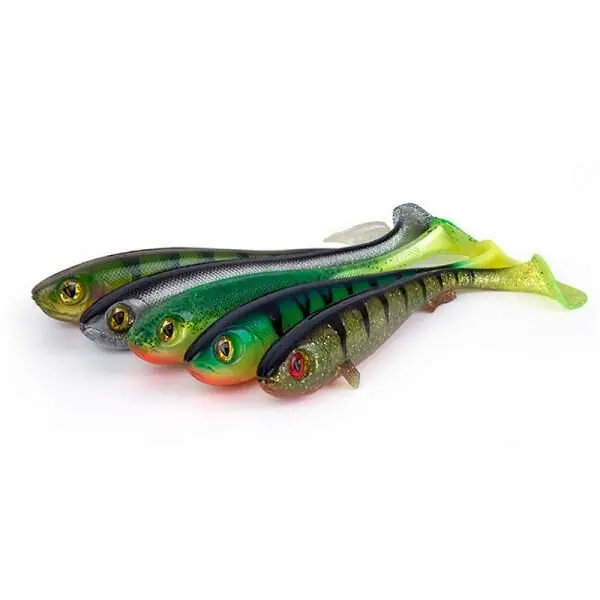 Hoge Kwaliteit Fox Rage Super Slick Shad Ultra UV 23 cm 2 st Stickelback UV
