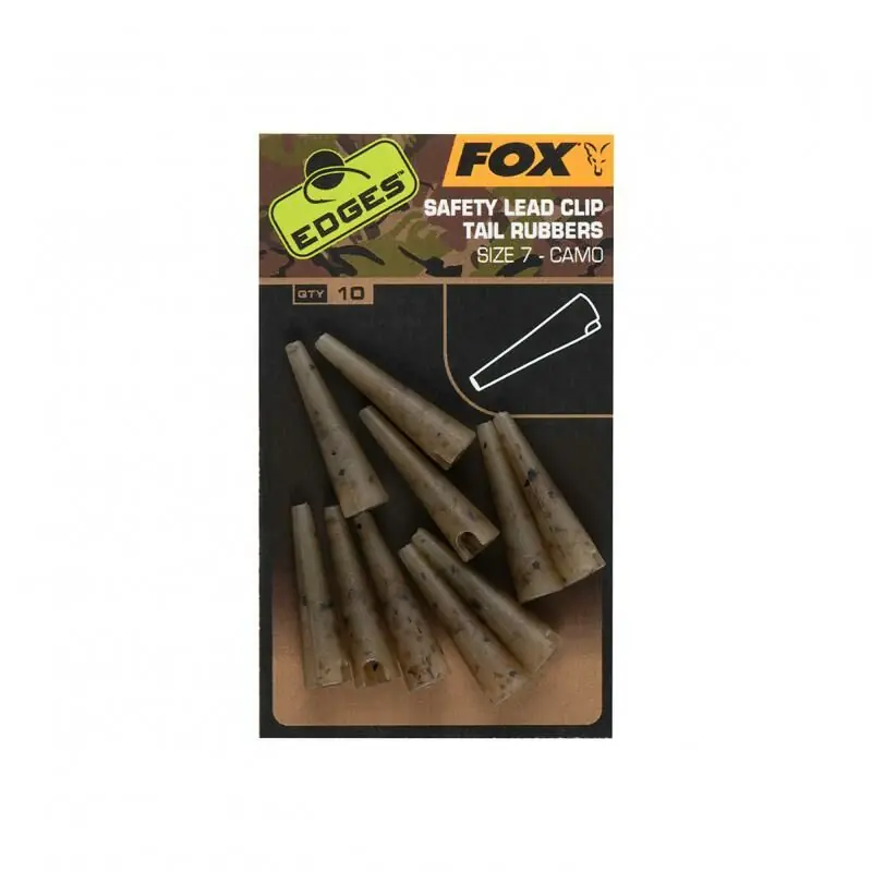 Betaalbaar Fox Edges Camo Size 7 Tail Rubbers