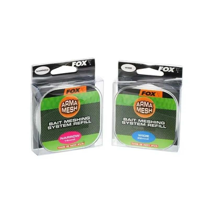 Gratis Retour Fox Arma Mesh Bait Meshing System Refill 5m Wide 22mm
