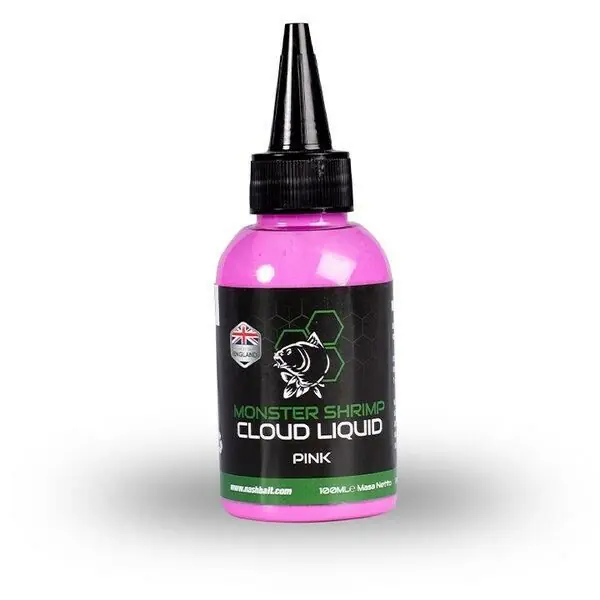 Nash Monster Shrimp Cloud Liquid Pink 100ml Aanbieding