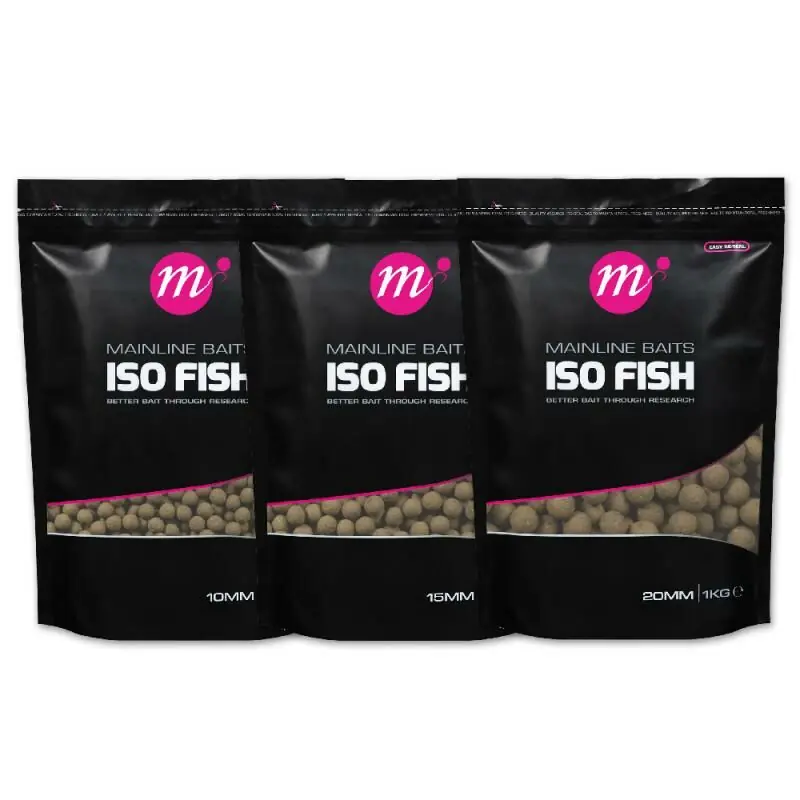 Actieprijs Mainline Shelf Life Iso Fish 1kg 20mm - 1kg