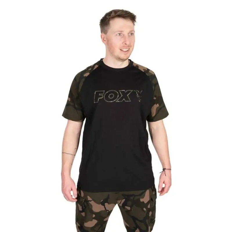 Nu Kopen Fox Black Camo Outline T-Shirt XXL