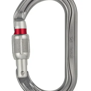 Actieprijs Karabijnhaak PETZL Oké schroefslot zilver